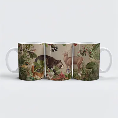Produktbild von raxxa Premium-Tasse "Die Könige des Waldes"