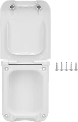 Image de RV - Boîte de prises avec couvercle étanche pour l'électricité externe de la remorque du camping-car
