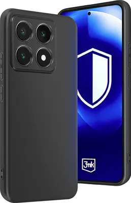 Image de 3MK Matt Case étui pour téléphone portable 16,9 cm (6,67") housse noire