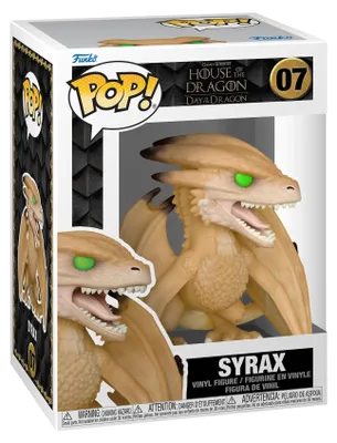 Imagen del producto de House of the Dragon - Syrax 07 - Figura de vinilo Funko Pop