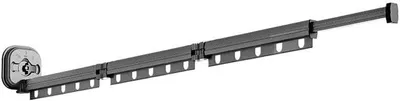 Produktbild von Ausziehbarer Wandwäscheständer aus Aluminium