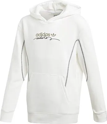 Produktbild von Adidas Kinder Hoodie R.Y.V. Sweatshirt , GD2826, Weiß , Größe:110