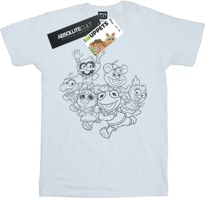 Produktbild von Disney - "The Muppets Muppet Babies" T-Shirt für Herren BI43554 (M) (Weiß)