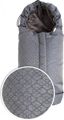 Produktbild von Triton Fußsack Kinderwagen Schlafsack Grau TDST-68