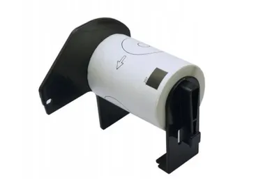 Immagine prodotto di Etichette autoadesive DK-11207 per Brother - rotonde da 58 mm, 100 pezzi, bianche, adesivo standard