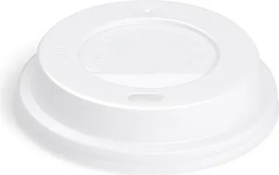 Obrázok produktu pre Biele vypuklé viečko pre priemer 73 mm - 100 ks