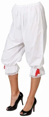 Produktbild von Rüschenhose, weiß, Erwachsenen-Größe:50/52