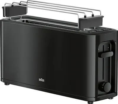 Produktbild von BRAUN Langschlitztoaster HT 3110 BK schwarz