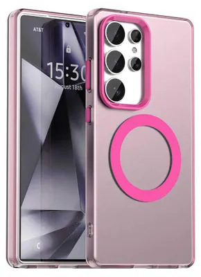 Obrázek produktu pro Techsuit – Ochranné pouzdro CandyCase MagSafe pro Samsung Galaxy S25 Ultra – růžové