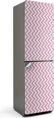 Produktbild von Blumenmuster mit Blättern – Kühlschrank Aufkleber – Klebefolie Kühlschrank – Kühlschrank Nachbildung – Kühlschrankfolie selbstklebend – Küchen Nachbildungation – 60x205 cm