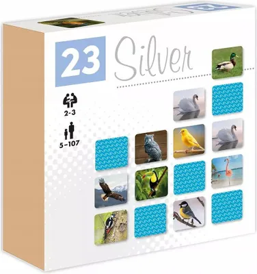 Zdjęcie produktu dla Gra Memosy Silver Ptaki dla dzieci
