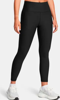Image de Under Armour Meridian Rib Ankle Leggings Noir S Femme Noir S
