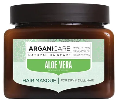 Zdjęcie produktu dla Maska do włosów ArganiCare z aloesem, wegańska, nawilżająca/regenerująca, 500 ml
