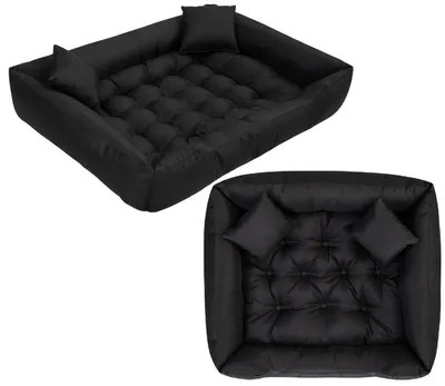 Produktbild von ECCO Hundebett 130x105 cm wasserdicht schwarz