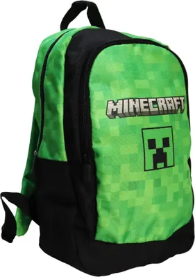 Produktbild von Minecraft Creeper Rucksack Backpack Schultasche Gr. 40x25x12 cm