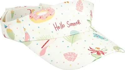 Produktbild von Greengate Lula Sonnenkappe white