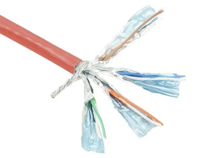 Zdjęcie produktu dla ACT Cat6, 305m, 305 m, Cat6, S/FTP (S-STP), Czerwony