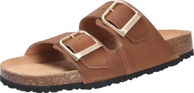 Produktbild von Tamaris Damen Tieffußbett Pantolette braun Größe EUR 39