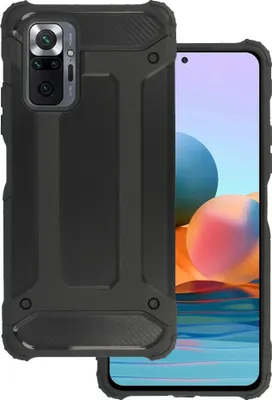 Obrázek produktu pro Pouzdro Hybrid Armor pro Xiaomi Redmi Note 10 Pro - Černá KP26800