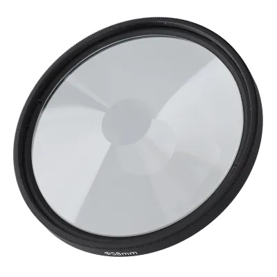 Obrázek produktu pro 58mm filtr Vortex Prism, filtr Vortex Prism pro fotoaparát, filtr Vortex Prism pro objektiv fotoaparátu, filtr z optického skla Vortex Prism, filtr s efektem zkreslení Vortex, filtr se speciálním efektem z optického skla