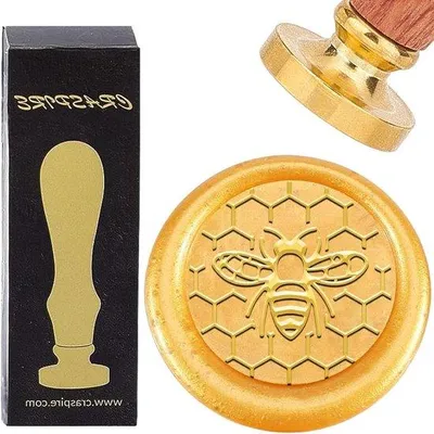 Produktbild von Goldschmiede-Stempel 25mm Vintage Messing mit Palissander-Griff für Hochzeitseinladungen und Scrapbooks.