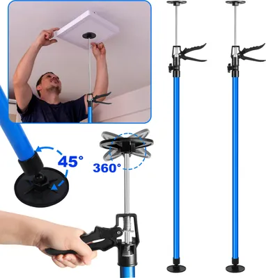 Produktbild von Jopassy Teleskopstütze Deckenstütze Montagestütze 2er Set ( H. 115-290cm )