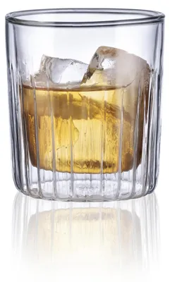 Doppelwandige Borosilikatgläser 290 ml, 2 Stück, transparent