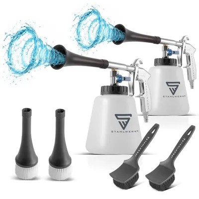 Image de STAHLWERK 2 x pistolet de nettoyage à air comprimé RP-90 ST effet Tornado