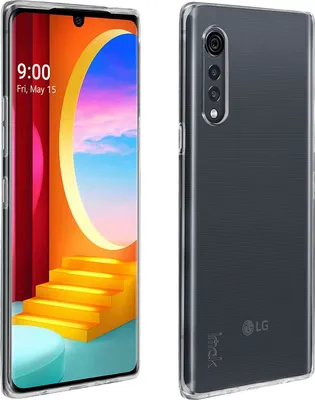Image de iMak, LG Velvet Housse de protection en silicone Second Skin Imak, Transparent