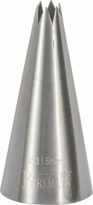 Produktbild von Birkmann Sterntülle #13, Spritztülle, Garniertülle, Backzubehör, Edelstahl, Ø 0.5 cm, 411197