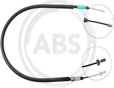 Produktbild von A.B.S. Handbremsseil Seilzug Feststellbremse für CITROËN C4 Grand Picasso I (UA) K16727