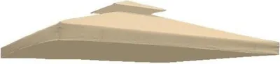 Produktbild von Beige Ersatzdach Dach wasserdicht für Partyzelt Festzelt Pavillon 3 x 3 m