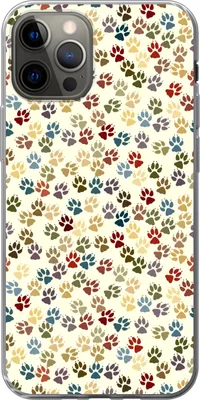 Produktbild von MuchoWow® Handyhülle Schutzhülle Hülle für Telefoonhoesje iPhone 13 Pro Muster - Hund - Pfoten - Jungen - Mädchen - Kinder - Kind Silikon Softcase Handy Hülle - Handy-Tasche