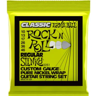 Produktbild von Ernie Ball Classic Pure Nickel Regular Slinky 10-46 Saiten (2251)