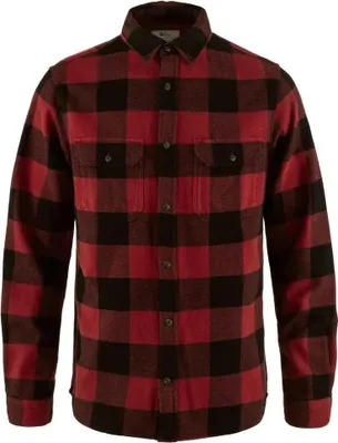 Zdjęcie produktu dla Fjällräven Övik Heavy Flannel Koszula z długim rękawem Red L Man Red L