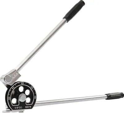 Immagine prodotto di Piegacanne - Manuale - Capacità 1,6 cm - Curvatura 0-180° - Per alluminio e acciaio inossidabile - Lega/acciaio 45#
