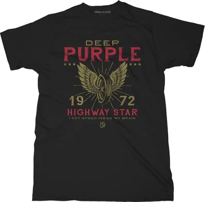 Produktbild von Deep Purple Highway Star Black M T-Shirt
