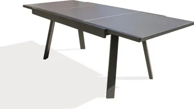 Produktbild von Ausziehbarer Gartentisch 8 Personen, Aluminium