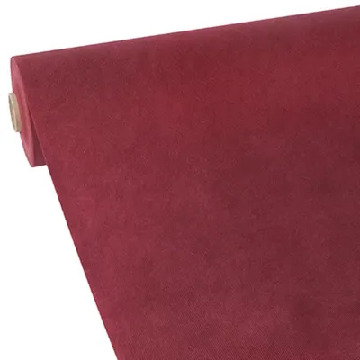 Produktbild von PAPSTAR Tischdecke soft selection 84953 bordeaux 90,0 cm x 40,0 m