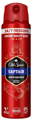 Zdjęcie produktu dla Old Spice Captain Deospray dla mężczyzn 150 ml 24/7 świeżość 0% aluminium