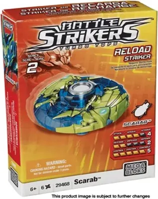 Produktbild von Battle Strikers Kreisel, Serie 1, 6fach sortiert