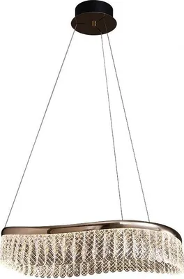Zdjęcie produktu dla Marsille 80 Lampa Wisząca 80cm 30W LED Złoty 3000K-6000K Nowoczesna ring