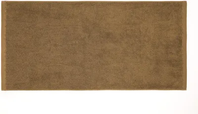 Productafbeelding van Heckettlane strandlaken – 100% katoen – 90x180 cm, kleur: cognacbruin