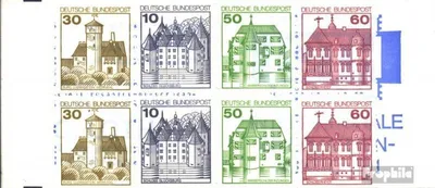 Produktbild von Briefmarken BRD (BR.Deutschland) 1980 Mi MH23e (kompl.Ausg.) postfrisch Burgen und Schlösser