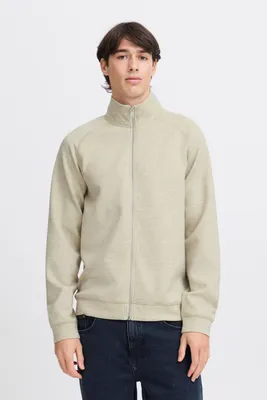 Produktbild von CASUAL FRIDAY CFSigurd Herren Sweatjacke Cardigan Jacke Sweater mit Reißverschluss Stehkragen leicht elastisch Regular fit