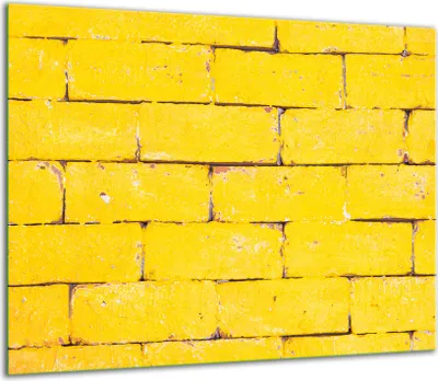 Obrázok produktu pre Kryt varnej dosky Sklenený kryt varnej dosky Splashback 60x52cm Žltá