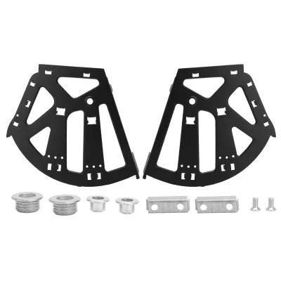 Image de Charnière d'armoire à chaussures, acier laminé à froid, 3 couches, accessoires pour flip rack de tiroirs à chaussures, noir