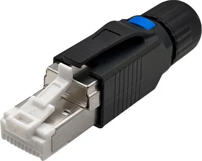 Obrázok produktu pre ALANTEC RJ45 konektor STP Cat.6A 10G POE+ bez náradia