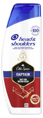 Produktbild von Head and Shoulders Anti Schuppen Haarshampoo Old Spice Captain 250ml