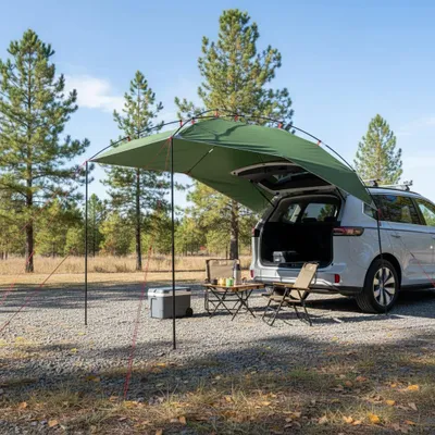 Image de Autotent - Imperméable - Polyester - Léger - Idéal pour le camping et les festivals